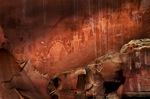 Native American Petroglyphs Hwy 12 near Canyonlands N.P. Utah